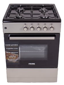 Газова плита PRIME Technics PSG 64004 B | Фото 1
