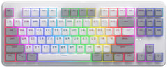 Клавиатура Hator Rockfall 3 Mecha TKL QMK/VIA Orange Wireless White (HTK851UA) | Фото 1
