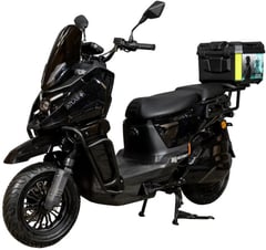 Електроскутер Atlas Tour Box Plus 2500W Black | Фото 1