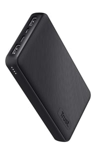 Аккумулятор TRUST Primo ECO, 15000мА·год, 2хUSB-A/USB-C, 15W, чорний | Фото 1