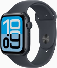 Смарт-часы Apple Watch SE 3 GPS 44mm Midnight Aluminium Case with Midnight Sport Band - M/L | Фото 1