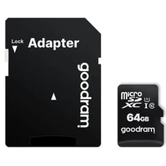 Карта пам'яті microSD GOODRAM microSDXC 64GB Class 10 UHS I + adapter RETAIL 10 | Фото 1