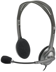 Игровые наушники LOGITECH H111 Stereo (981-000593) | Фото 1