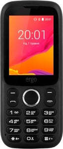 Мобильный телефон Ergo F241 Talk Dual Sim Black | Фото 1