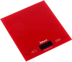 Ваги кухонні SATURN ST-KS7810 Red | Фото 1