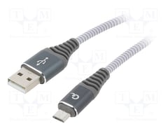 Кабель USB Cablexpert CC-USB2B-AMmBM-1M-WB2 USB 2.0 A-пап/Micr B-пап, 1,0 м. | Фото 1