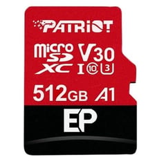 Карта памяти microSD Patriot 512GB microSD class 10 UHS-I U3 (PEF512GEP31MCX) | Фото 1
