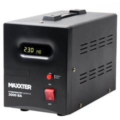 Стабілізатор напруги Maxxter MX-AVR-S2000-01 | Фото 1