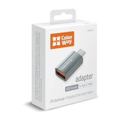 Перехідник ColorWay Type-C to USB-A | Фото 1