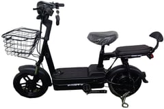 Электроскутер FORTE LUCKY-WS350 черный (+аккумулятор 12V15A/12А 4шт) | Фото 1