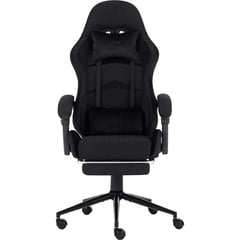 Кресло для геймера GT Racer X-2324 Black Suede (X-2324 Fabric Black Suede) | Фото 1
