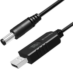 Кабель HDMI ColorWay 12V (USB-DC 5.5х2.5mm) 1 м чорний | Фото 1