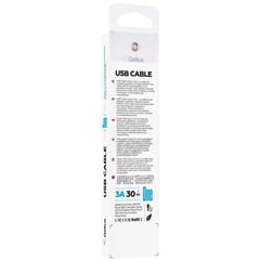 Кабель USB USB Gelius One GP-UCN013 Type-C to Lightning 3A 27W (1m) White | Фото 1