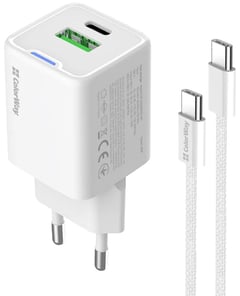 ColorWay GaN Mini 20W PD Port PPS USB (Type-C PD + USB QC4.0) cable Type-C | Фото 1