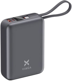 Аккумулятор Vinga 20000 mAh 45W Display Cable (VPBB2045C) | Фото 1