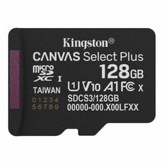 Карта пам'яті microSD KINGSTON microSDXC (UHS-1)Canvas Select Plus Gen3 128Gb class 10 А1 (R-150MB/s) | Фото 1