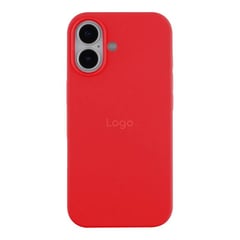 Чехол для смартфона МДА (Silicone Case logo) для Apple iPhone 17 (Красный) | Фото 1