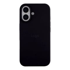 Чехол для смартфона МДА (Silicone Case logo) для Apple iPhone 17 (Черный) | Фото 1