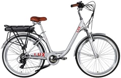 Електровелосипед Dorozhnik ELB-D-26-297 eLUX Vbr FR рама-17" 36B 13А*г 500Вт срiблястий 2026 | Фото 1