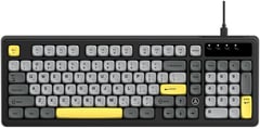 Клавиатура Ajazz AF98 USB UA Black/Grey/Yellow (AF98-BGY) | Фото 1