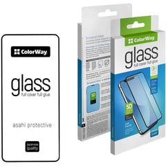 Защитное стекло COLORWAY Samsung Galaxy A37 9H FC Glue Black (CW-GSFGSGA376-BK)¶