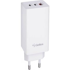 Мережевий зарядний пристрій Gelius Nimble GaN GP-HC061 100W White | Фото 1