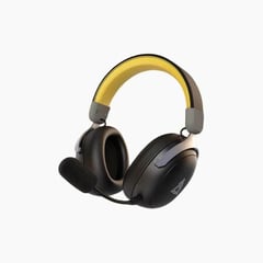 Навушники Ігрові Ajazz AHM08 MAX Black Gray Yellow | Фото 1