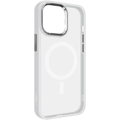 Чохол для смартфона ArmorStandart Unit MagSafe для Apple iPhone 15 Pro Max Matte Clear Silver (ARM69350) | Фото 1