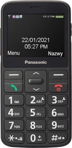 Мобільний телефон PANASONIC KX-TU160 Black (KX-TU160EXB) | Фото 1