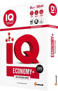Бумага для принтера Mondi A4, 80 г, 500 л. IQ Economy+(9003974458953) | Фото 1
