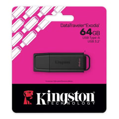 Флеш USB KINGSTON USB 3.2 DT Exodia G2 64GB Black | Фото 1