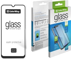 Защитное стекло ColorWay Samsung Galaxy A07 black | Фото 1