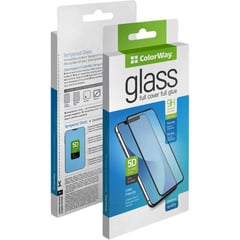 Защитное стекло 9H FC glue ColorWay Samsung Galaxy A27 black | Фото 1