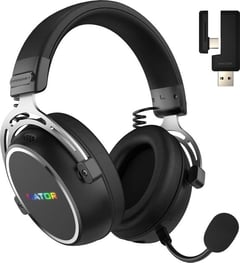 Наушники Игровые HYPERGANG 3 Hi-Res (ESH55) wireless black | Фото 1