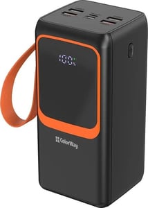 Аккумулятор ColorWay 50000 mAh PowerView (USB QC4.0 + USB-C PD22.5W) Black | Фото 1