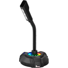Мікрофон для ПК DHP-1100C RGB backlit 3.5мм+USB Black (DHP-1100C) | Фото 1