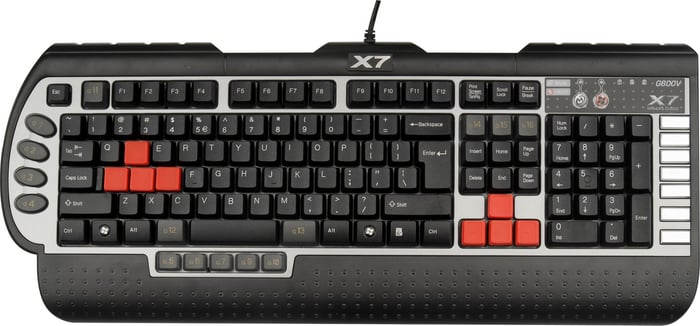 Клавиатура A4TECH Gaming Keyboard X7-G800 USB Black | Фото 3