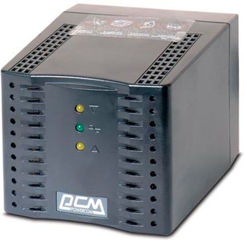 Стабилизатор напряжения POWERCOM TCA-2000 Black | Фото 2