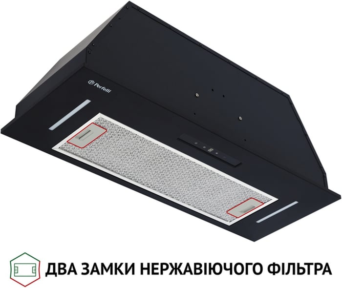 Встраиваемая вытяжка Perfelli BIS 7653 BL 1000 BL | Фото 3
