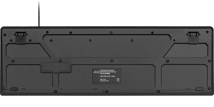 Клавіатура 2E KS108 104key, USB-A, EN/UK, чорний | Фото 3