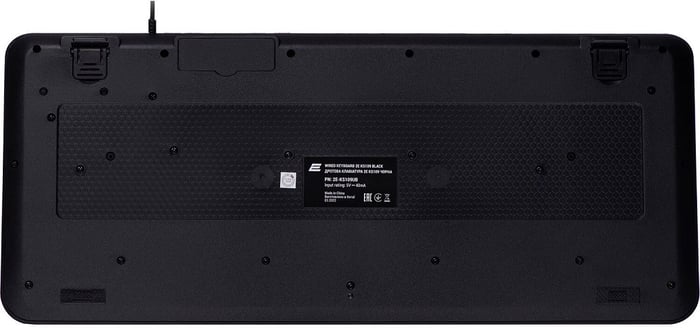 Клавиатура 2E KS109 104key, USB-A, EN/UK/RU, чорний | Фото 3
