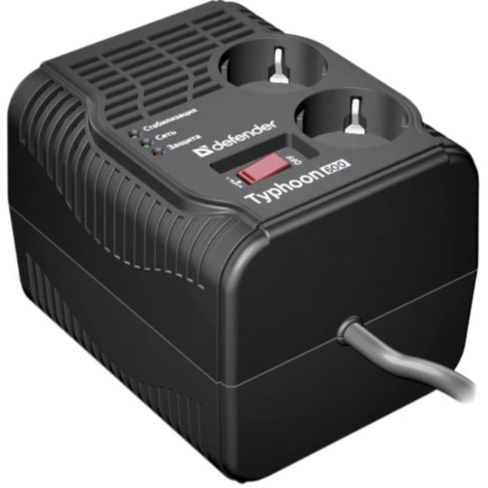 Стабилизатор напряжения Defender AVR Typhoon 600 200 Вт | Фото 3