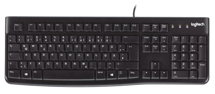 Клавиатура LOGITECH Keyboard K120 USB UKR (920-002643) | Фото 2