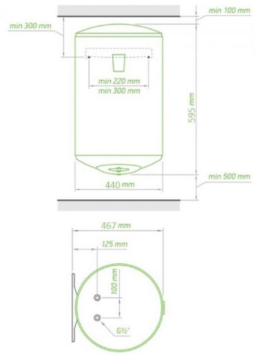 Проточный газовый водонагреватель TESY Bilight 50 л,(GCV504415B11TSR) 303311 | Фото 3