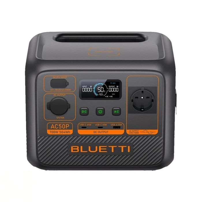 Зарядная станция Bluetti AC50P (504Wh 700W) EU Gray | Фото 3