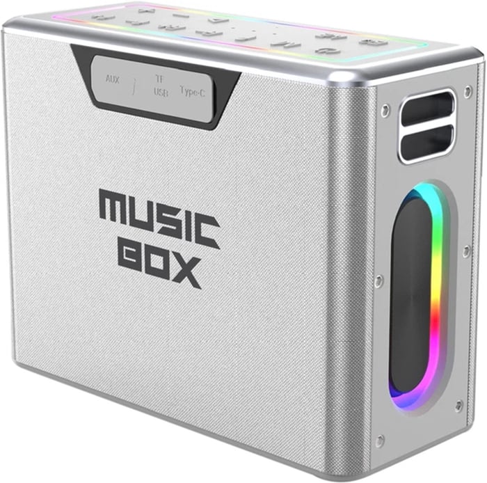 Акустична система HiFuture MusicBox 100W Silver (musicbox.silver) | Фото 2