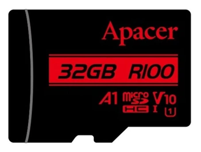 Карта пам'яті microSD APACER microSDHC (UHS-1) 32Gb class 10 V10 A1 R100MB/s(AP32GMCSH10UB-RA) | Фото 2
