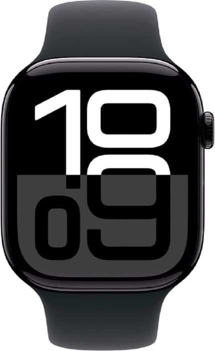 Смарт-годинник APPLE Watch Series 10 GPS 46mm Jet Black Aluminium Case with Black Sport Band | Фото 3