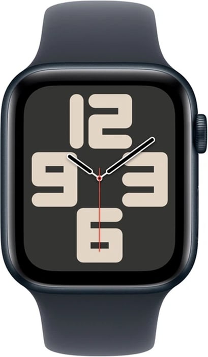 Смарт-часы Apple Watch SE 2024 GPS 44mm Midnight Aluminium Case with Midnight Sport Band-S/M(MXEK3QH/A | Фото 3