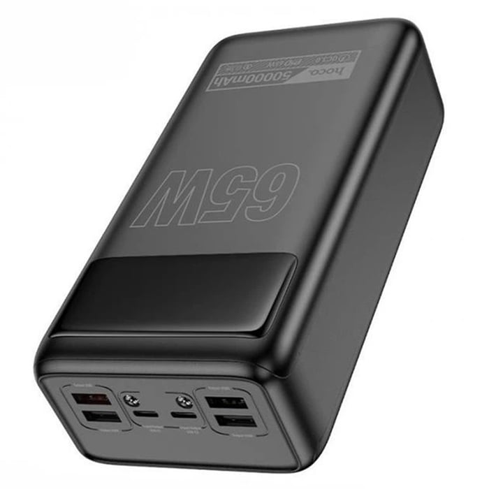 Акумулятор Hoco DB81A Apollo PD65W fully compatible power bank 50 000mAh Black | Фото 3